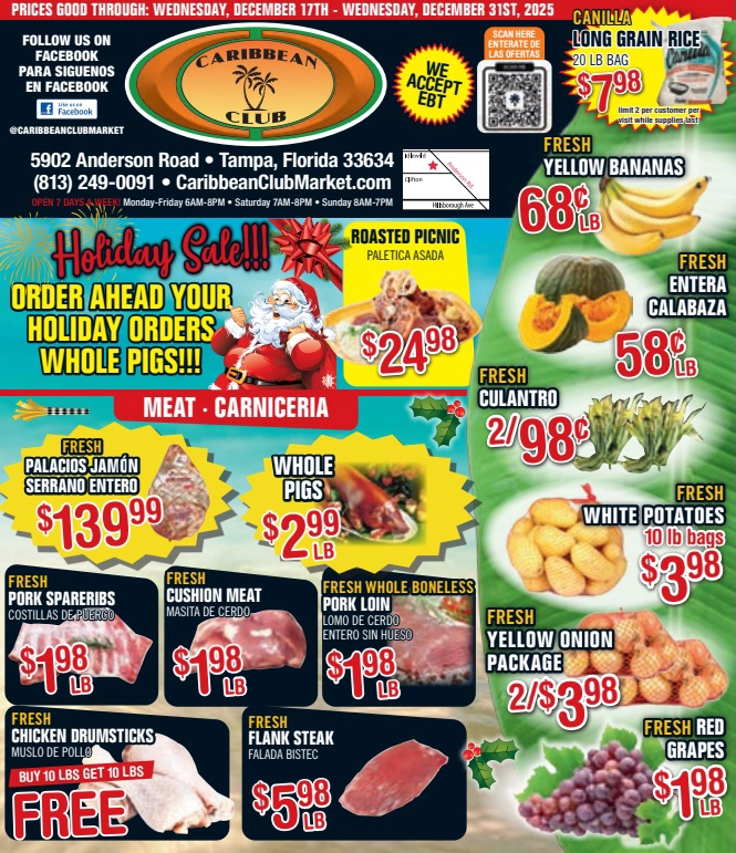 Caribbean Club December 16 2025